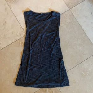 Unique Lululemon Tank 8 black space dye
